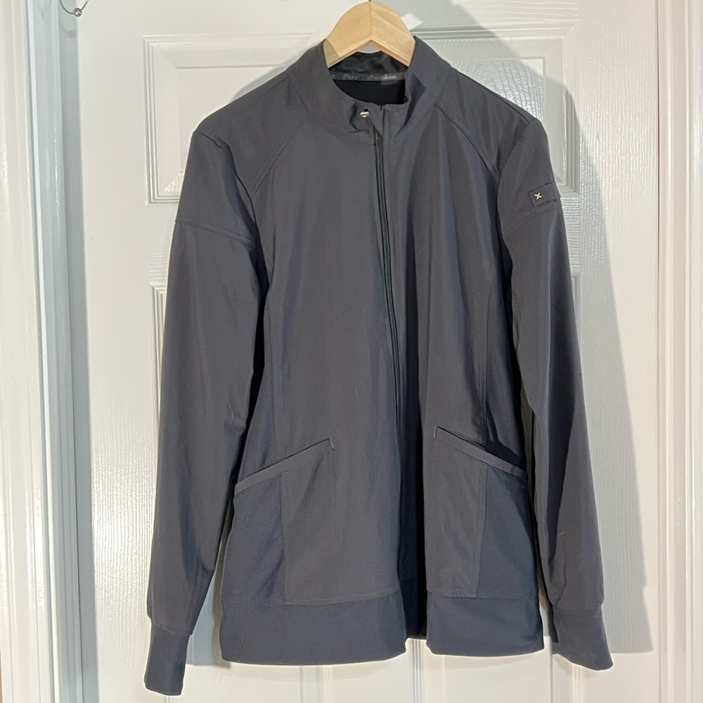 Women’s Cherokee iFlex Zip Front Scrub Jacket Medium